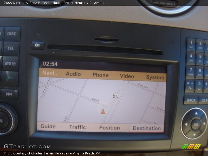 Pewter Metallic / Cashmere 2009 Mercedes-Benz ML 350 4Matic