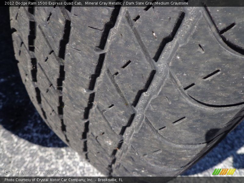 Mineral Gray Metallic / Dark Slate Gray/Medium Graystone 2012 Dodge Ram 1500 Express Quad Cab