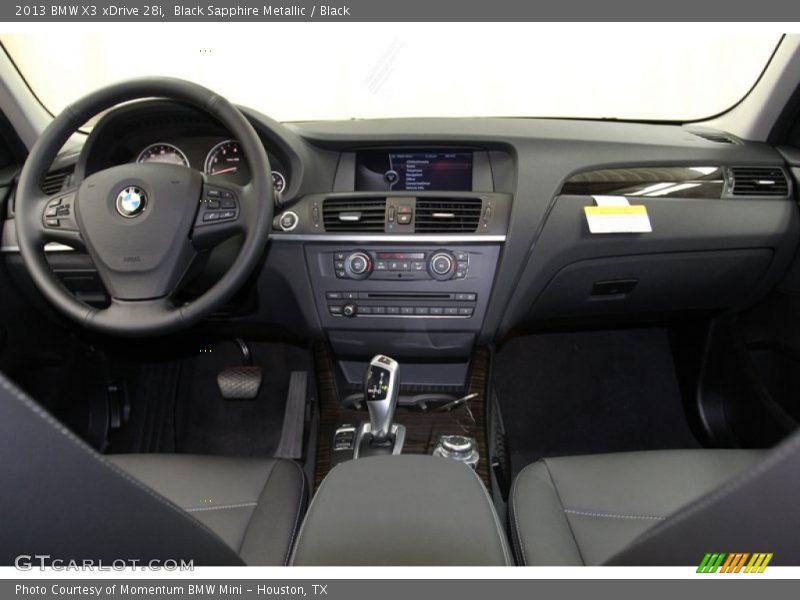 Black Sapphire Metallic / Black 2013 BMW X3 xDrive 28i