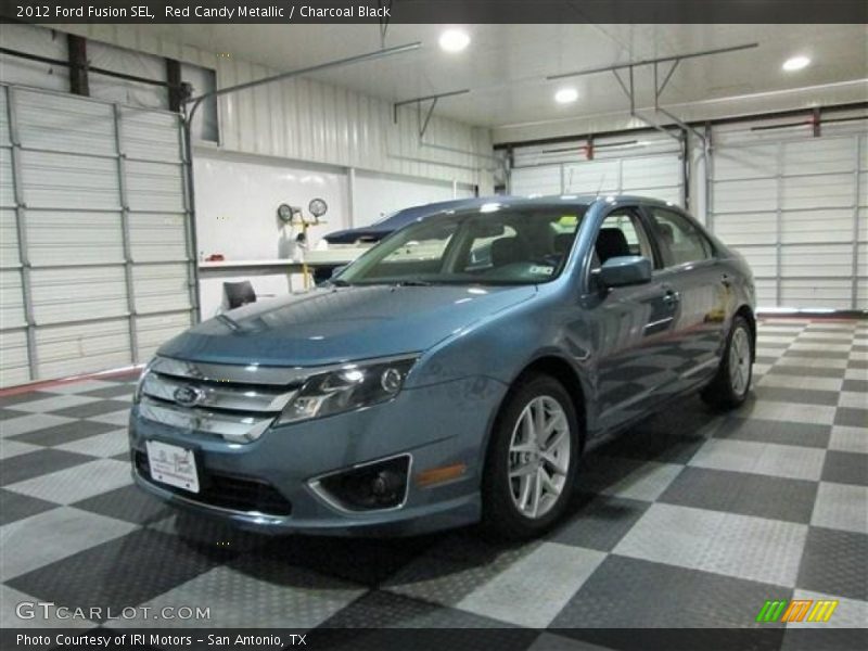 Red Candy Metallic / Charcoal Black 2012 Ford Fusion SEL