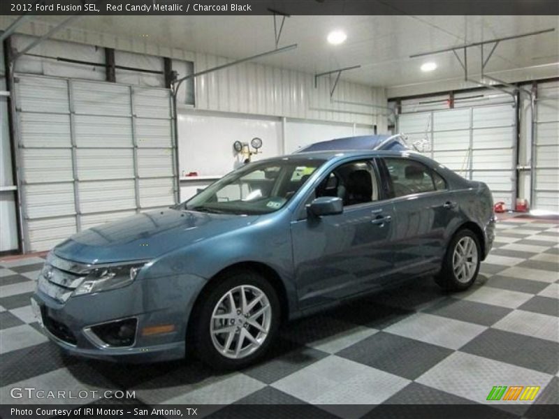 Red Candy Metallic / Charcoal Black 2012 Ford Fusion SEL