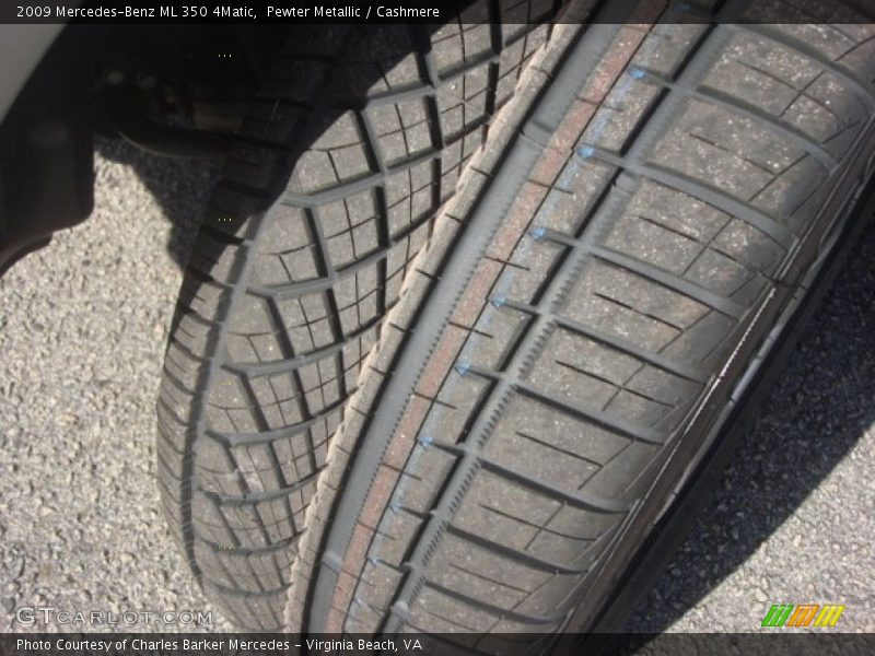 Pewter Metallic / Cashmere 2009 Mercedes-Benz ML 350 4Matic