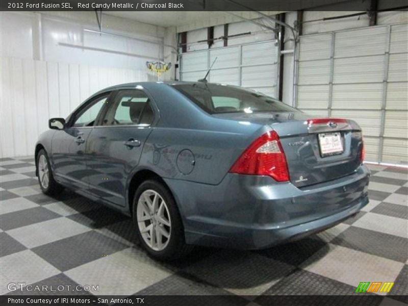 Red Candy Metallic / Charcoal Black 2012 Ford Fusion SEL