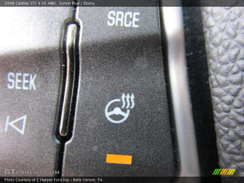 Sunset Blue / Ebony 2008 Cadillac STS 4 V6 AWD