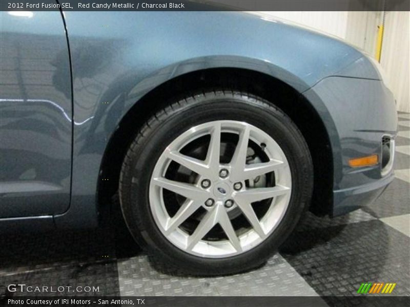 Red Candy Metallic / Charcoal Black 2012 Ford Fusion SEL