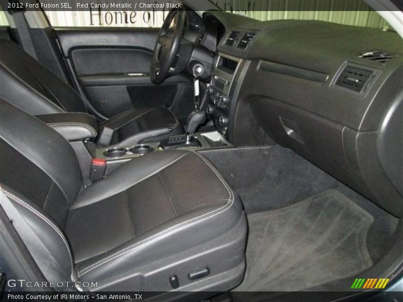 Red Candy Metallic / Charcoal Black 2012 Ford Fusion SEL