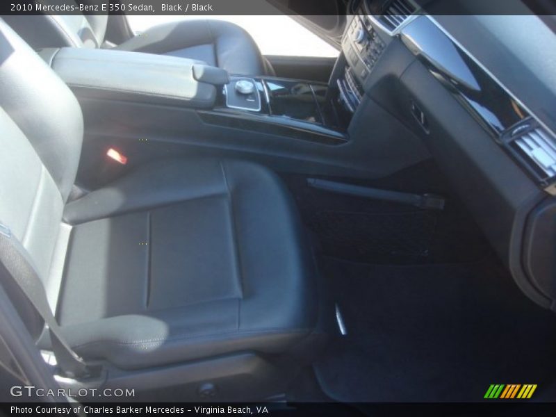 Black / Black 2010 Mercedes-Benz E 350 Sedan