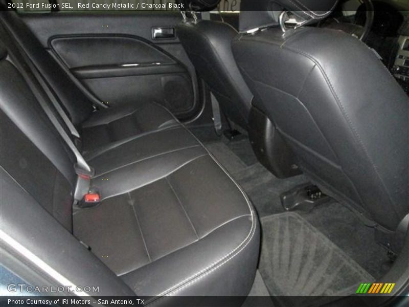 Red Candy Metallic / Charcoal Black 2012 Ford Fusion SEL