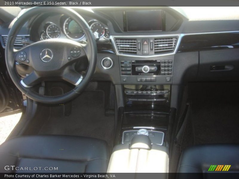 Black / Black 2010 Mercedes-Benz E 350 Sedan