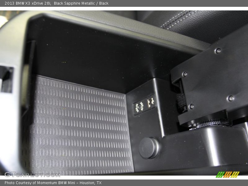Black Sapphire Metallic / Black 2013 BMW X3 xDrive 28i
