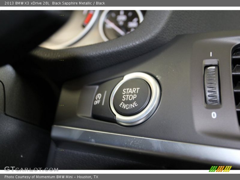 Black Sapphire Metallic / Black 2013 BMW X3 xDrive 28i