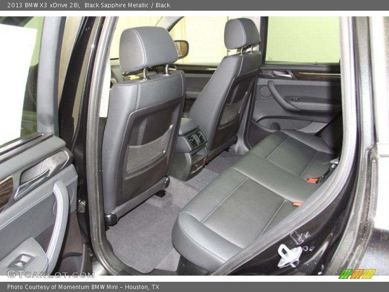 Black Sapphire Metallic / Black 2013 BMW X3 xDrive 28i