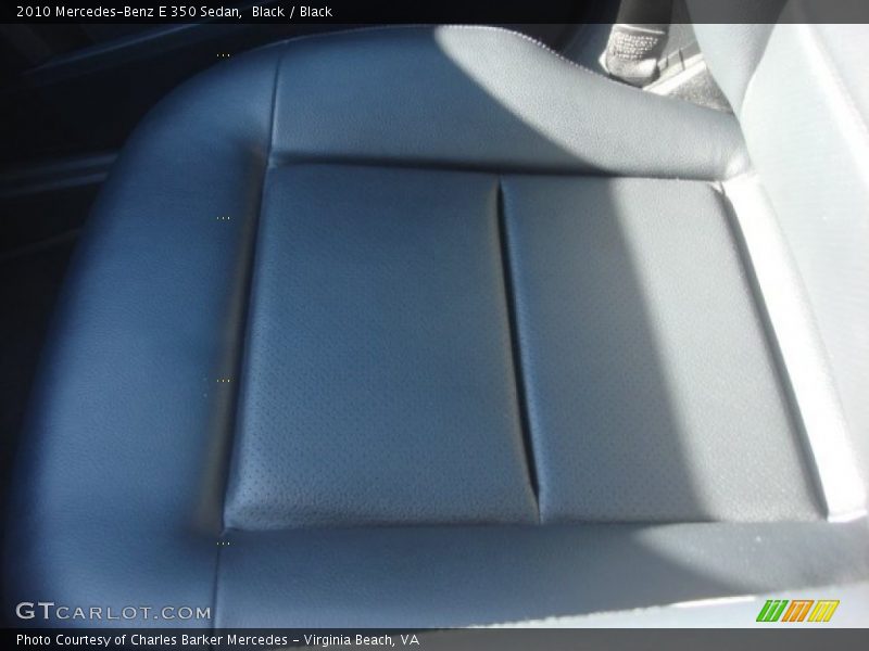 Black / Black 2010 Mercedes-Benz E 350 Sedan