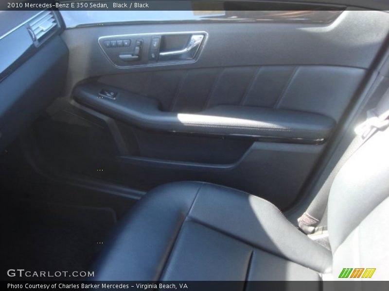 Black / Black 2010 Mercedes-Benz E 350 Sedan