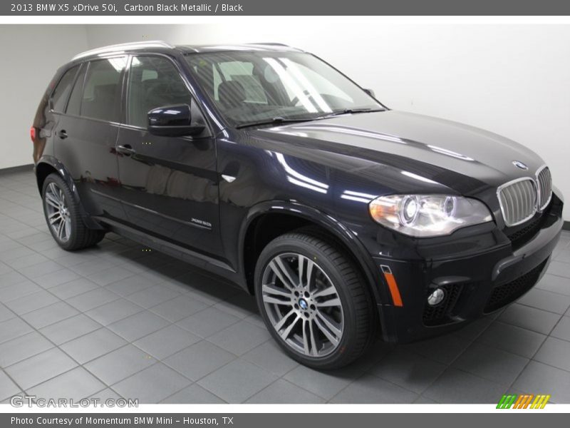 Carbon Black Metallic / Black 2013 BMW X5 xDrive 50i