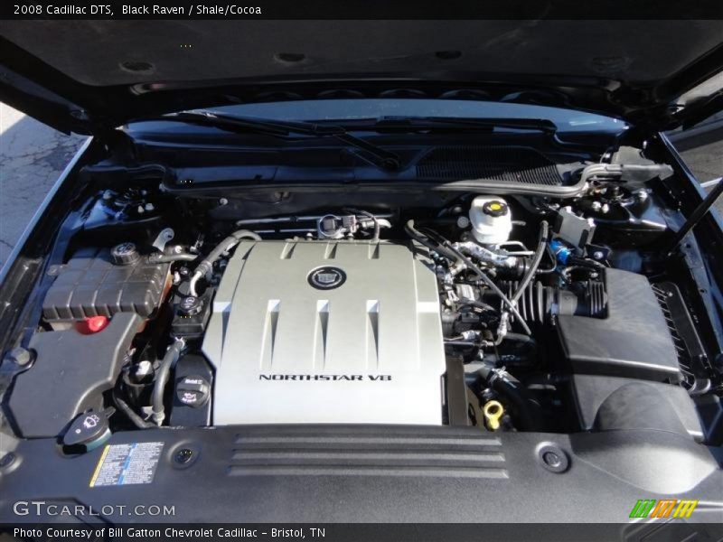 Black Raven / Shale/Cocoa 2008 Cadillac DTS