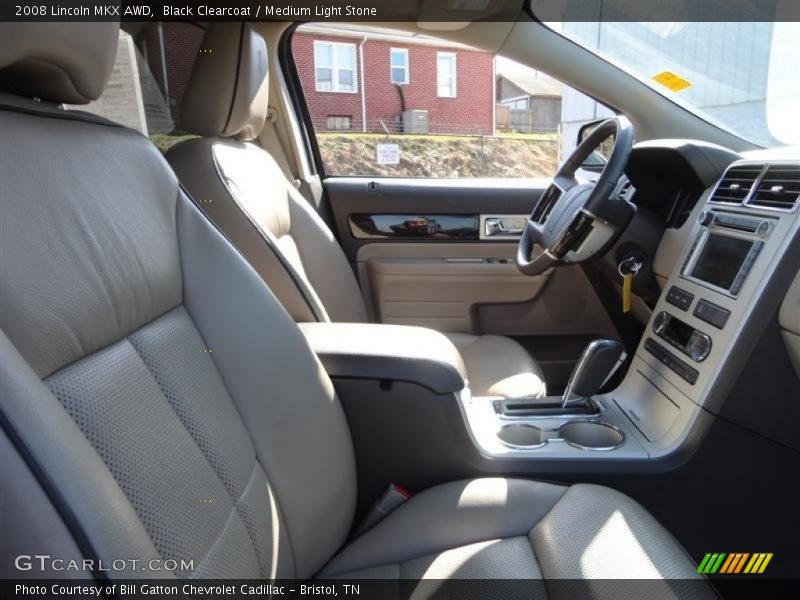 Black Clearcoat / Medium Light Stone 2008 Lincoln MKX AWD