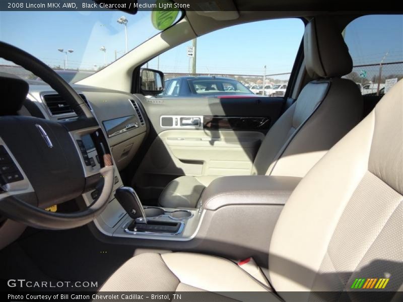 Black Clearcoat / Medium Light Stone 2008 Lincoln MKX AWD