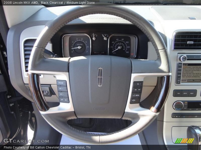 Black Clearcoat / Medium Light Stone 2008 Lincoln MKX AWD