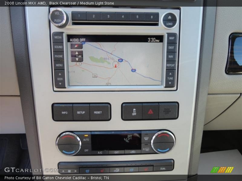 Black Clearcoat / Medium Light Stone 2008 Lincoln MKX AWD