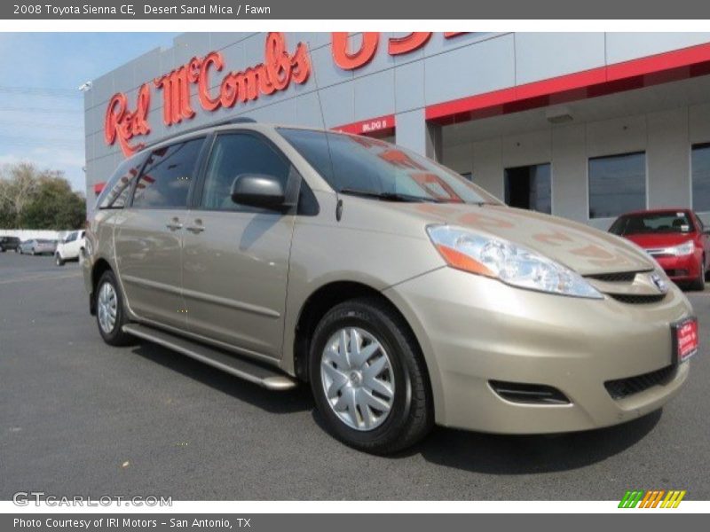 Desert Sand Mica / Fawn 2008 Toyota Sienna CE