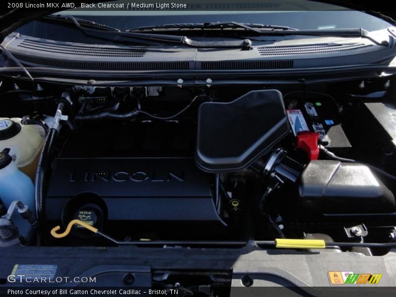 Black Clearcoat / Medium Light Stone 2008 Lincoln MKX AWD