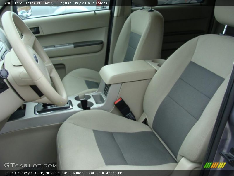 Tungsten Grey Metallic / Stone 2008 Ford Escape XLT 4WD
