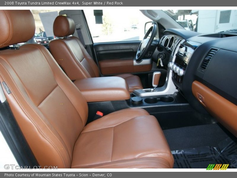 Front Seat of 2008 Tundra Limited CrewMax 4x4