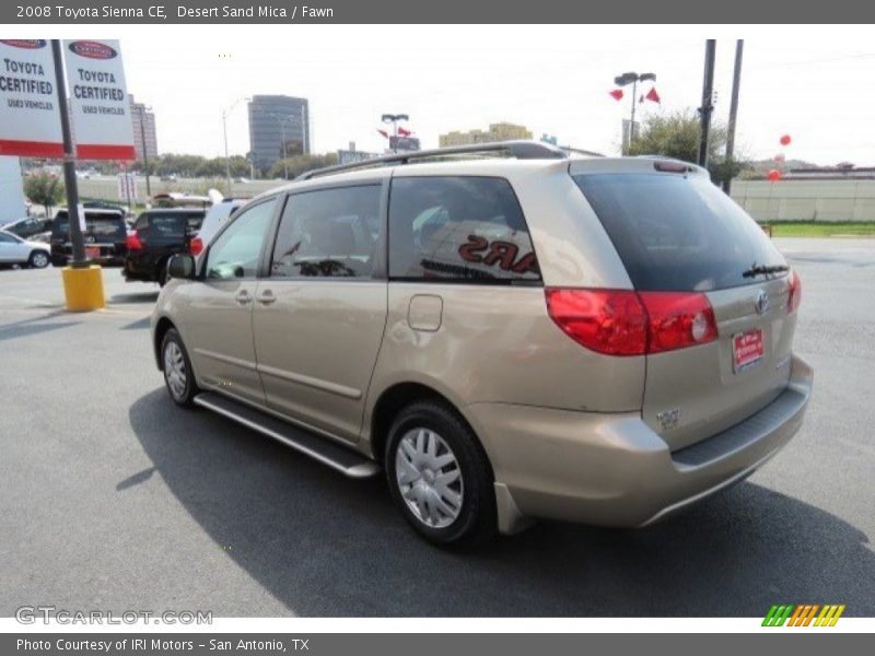 Desert Sand Mica / Fawn 2008 Toyota Sienna CE