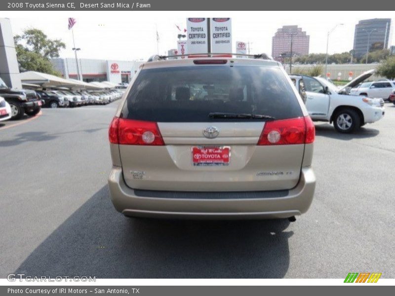 Desert Sand Mica / Fawn 2008 Toyota Sienna CE
