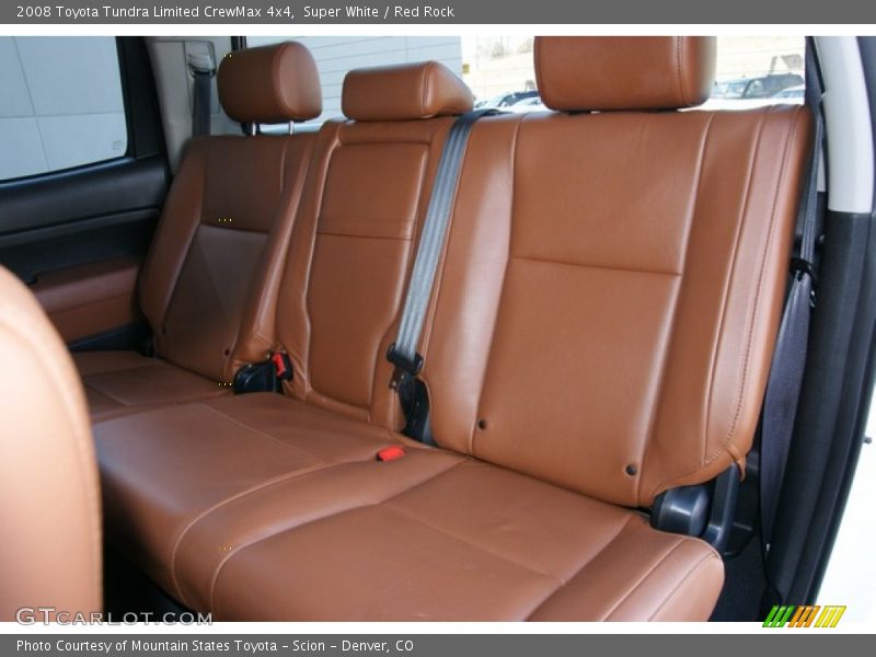 Rear Seat of 2008 Tundra Limited CrewMax 4x4