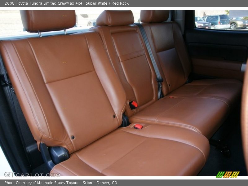 Rear Seat of 2008 Tundra Limited CrewMax 4x4