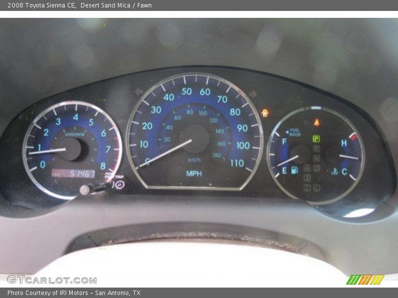 Desert Sand Mica / Fawn 2008 Toyota Sienna CE