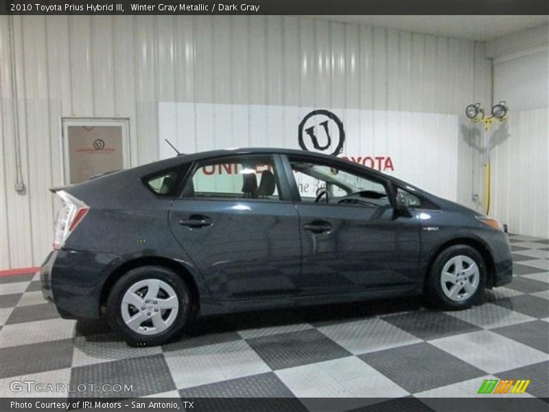 Winter Gray Metallic / Dark Gray 2010 Toyota Prius Hybrid III