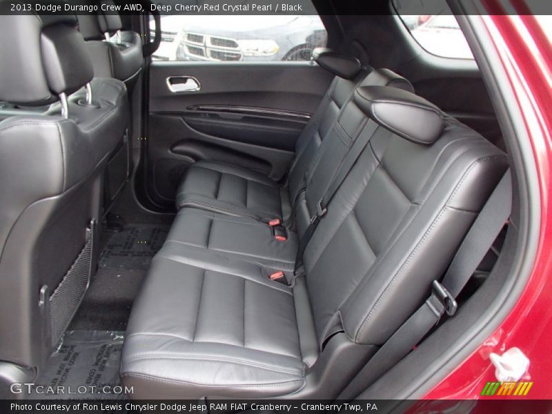 Deep Cherry Red Crystal Pearl / Black 2013 Dodge Durango Crew AWD