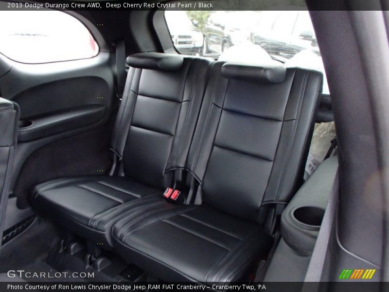 Deep Cherry Red Crystal Pearl / Black 2013 Dodge Durango Crew AWD