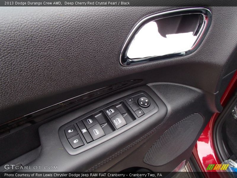 Deep Cherry Red Crystal Pearl / Black 2013 Dodge Durango Crew AWD