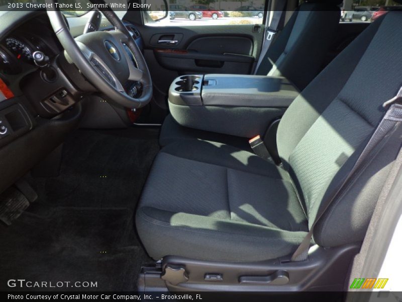 Summit White / Ebony 2013 Chevrolet Tahoe LS