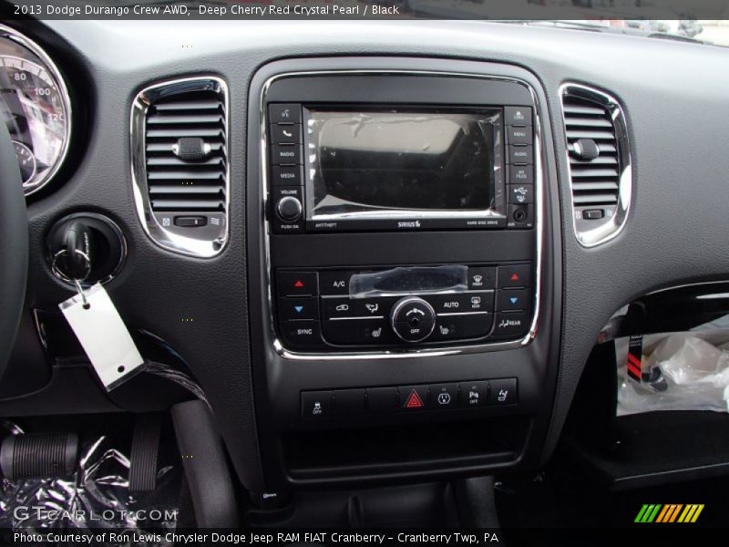 Deep Cherry Red Crystal Pearl / Black 2013 Dodge Durango Crew AWD