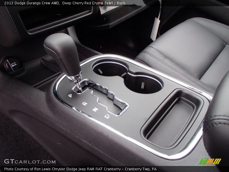 Deep Cherry Red Crystal Pearl / Black 2013 Dodge Durango Crew AWD