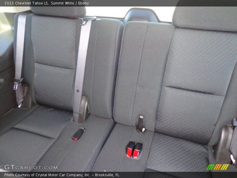 Summit White / Ebony 2013 Chevrolet Tahoe LS