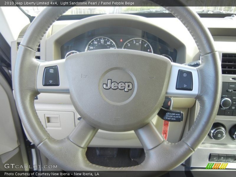 Light Sandstone Pearl / Pastel Pebble Beige 2010 Jeep Liberty Limited 4x4