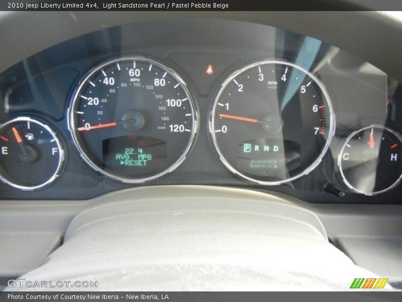 Light Sandstone Pearl / Pastel Pebble Beige 2010 Jeep Liberty Limited 4x4