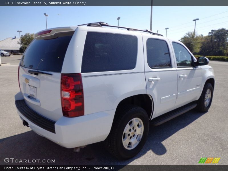Summit White / Ebony 2013 Chevrolet Tahoe LS