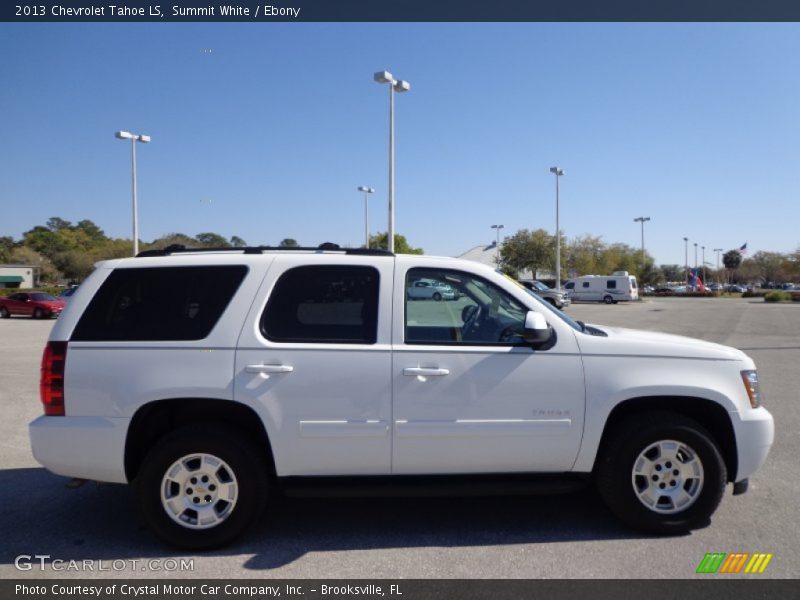 Summit White / Ebony 2013 Chevrolet Tahoe LS