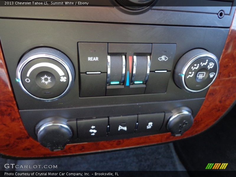 Controls of 2013 Tahoe LS