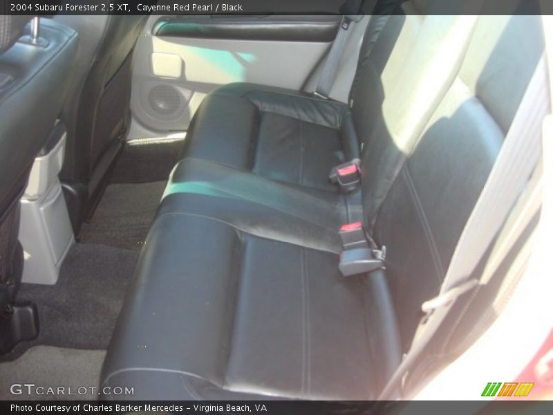 Cayenne Red Pearl / Black 2004 Subaru Forester 2.5 XT