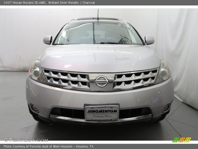 Brilliant Silver Metallic / Charcoal 2007 Nissan Murano SE AWD
