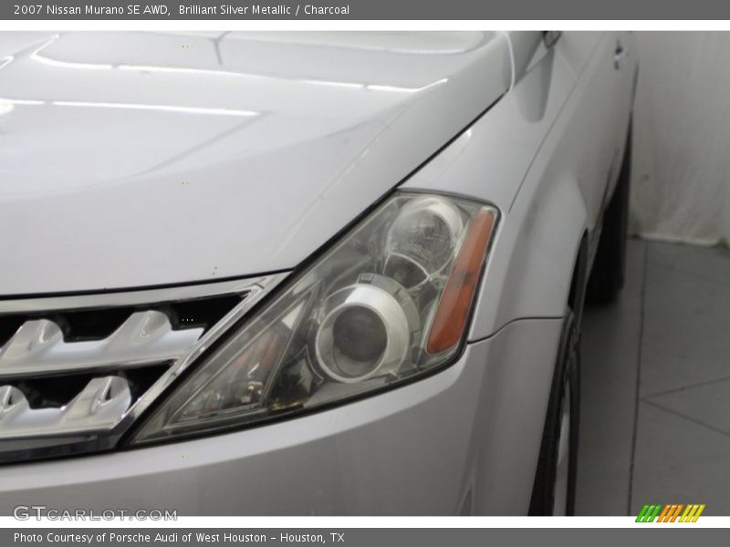 Brilliant Silver Metallic / Charcoal 2007 Nissan Murano SE AWD