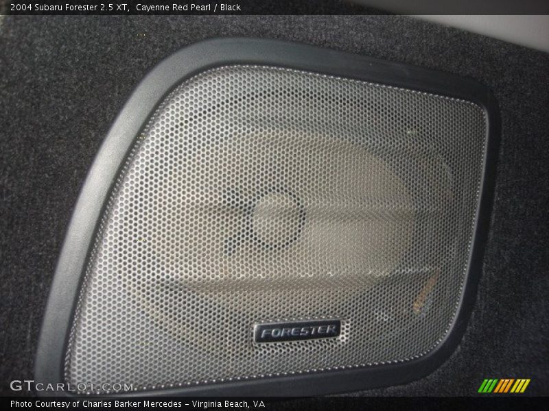 Cayenne Red Pearl / Black 2004 Subaru Forester 2.5 XT